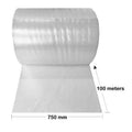 Bubble Wrap 750 mm by 100 m Small Bubble