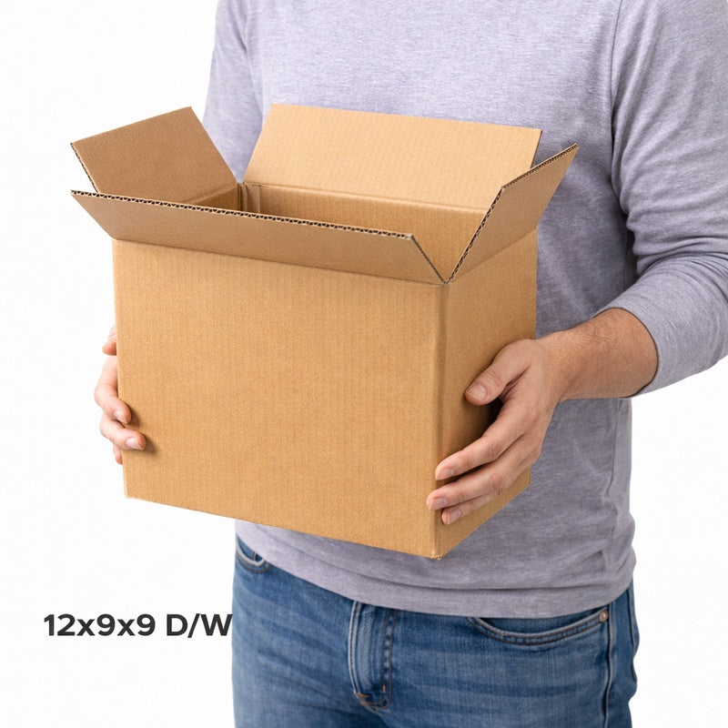 Double Wall Cardboard Box 229 by 229 by 229 mm