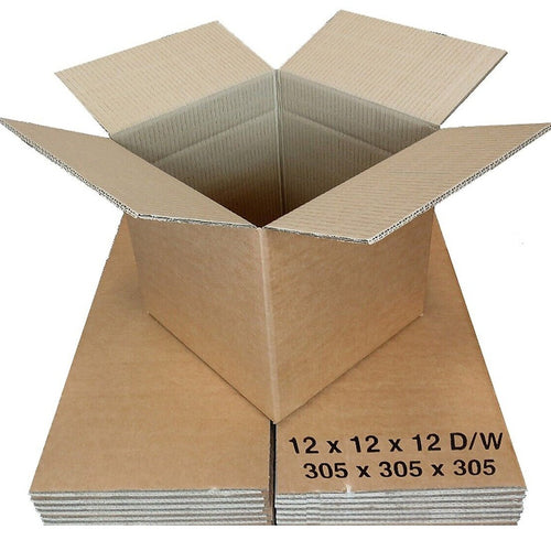 Double Wall Cardboard Box 305 by 305 by 305 mm