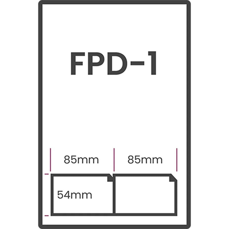 Integrated Despatch Note Labels Box of 1000