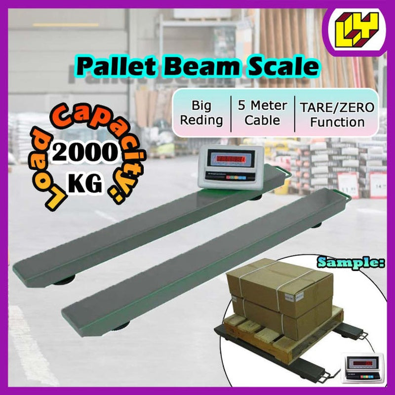 Pallet Beam Scale 2000 kg