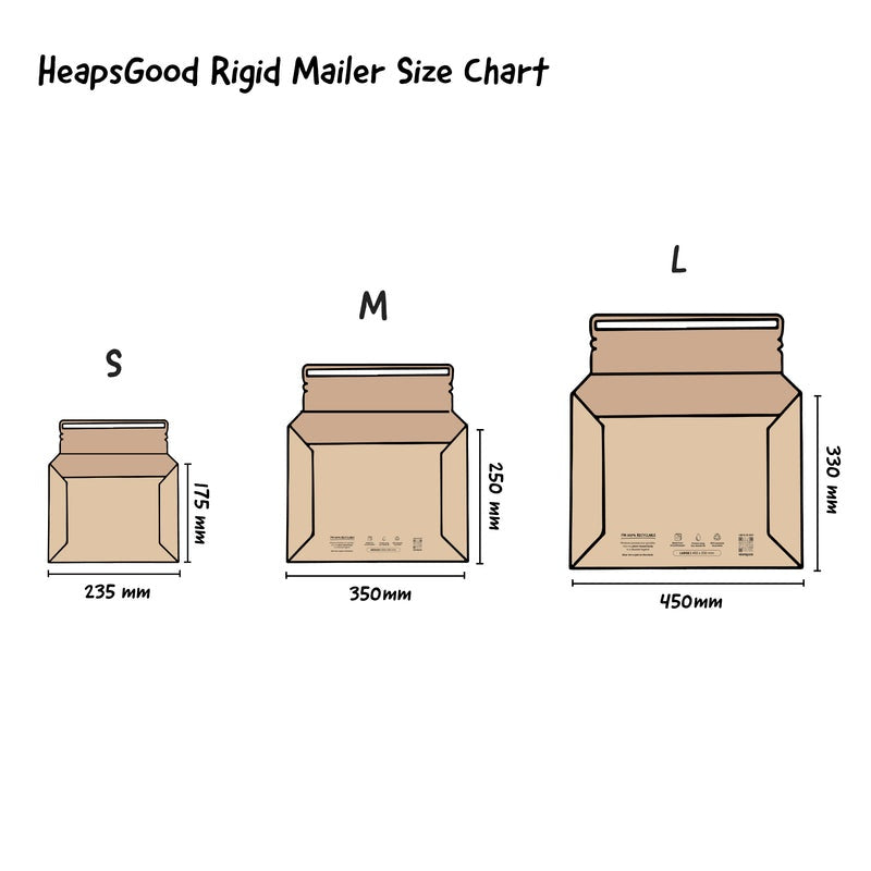 Rigid Board Mailer Size D