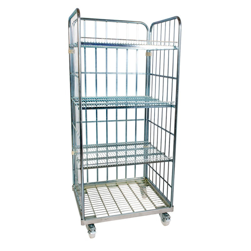 Roll Container with Shelves