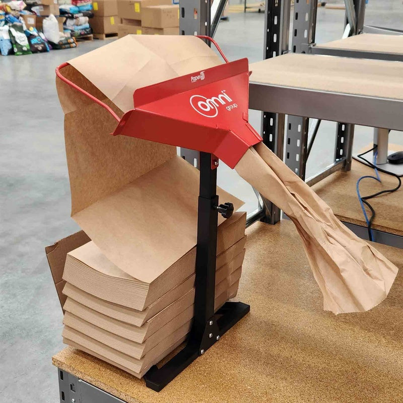 Void Fill Paper Dispenser Bench Mounted